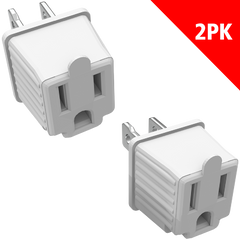 3 - TO - 2 ADAPTERS - 2 PACK