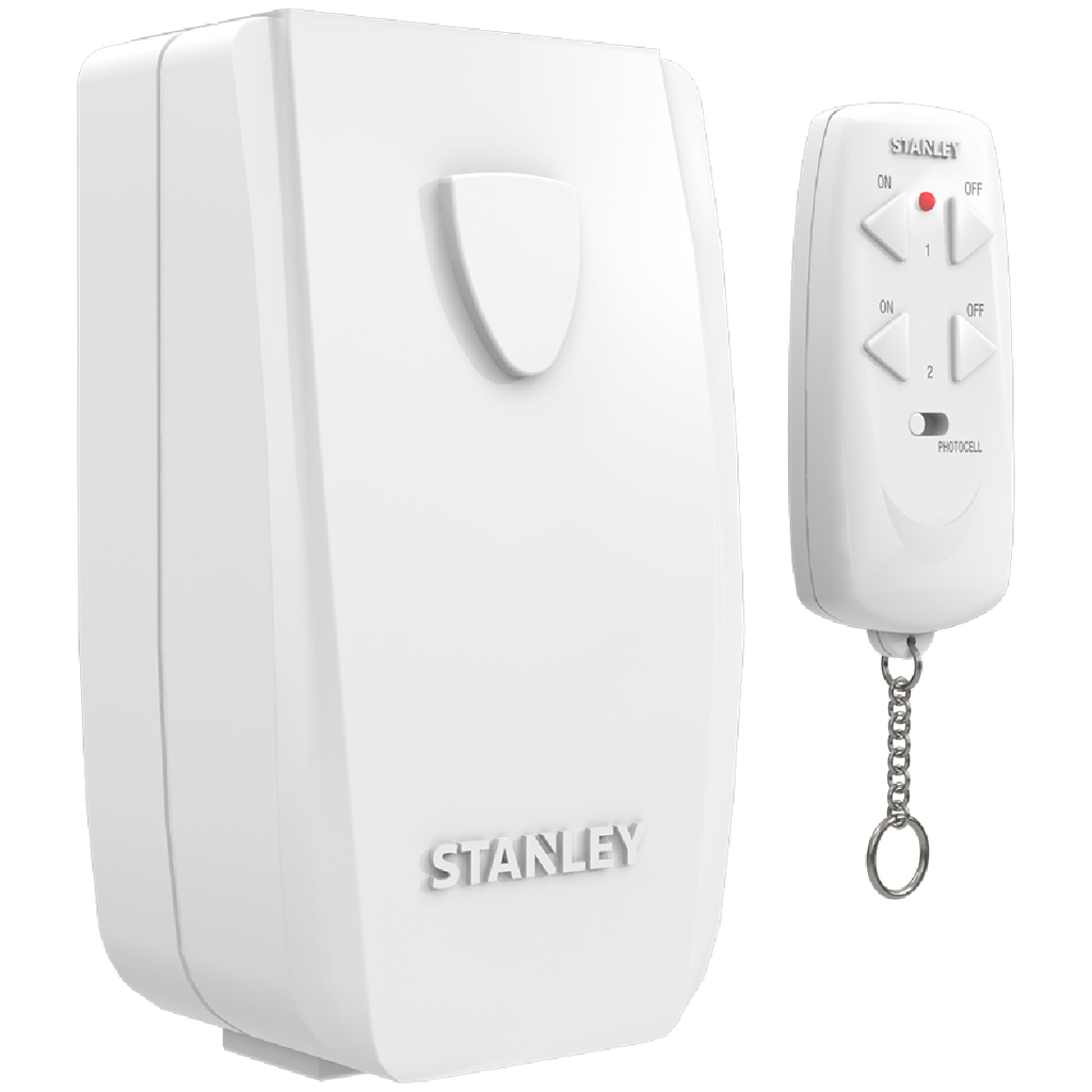 Genuine STANLEY Remote Control Outlet Model 51183 With Remote Indoor Damp  Area