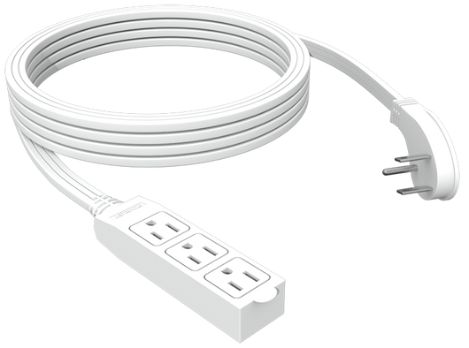 STANLEY 9FT 3-OUTLET INDOOR OFFICE EXTENSION CORD - Stanley Electrical Accessories