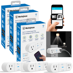 Westinghouse Wi-Fi Smart Plug 3-Pack