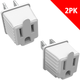 3 - TO - 2 ADAPTERS - 2 PACK - Stanley Electrical Accessories