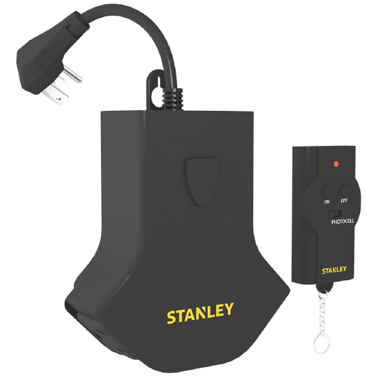 Stanley 3-Outlet Outdoor Remote Control Power Hub